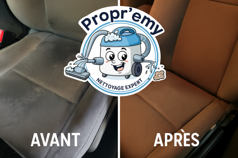 Avant après mégane siege conducteur