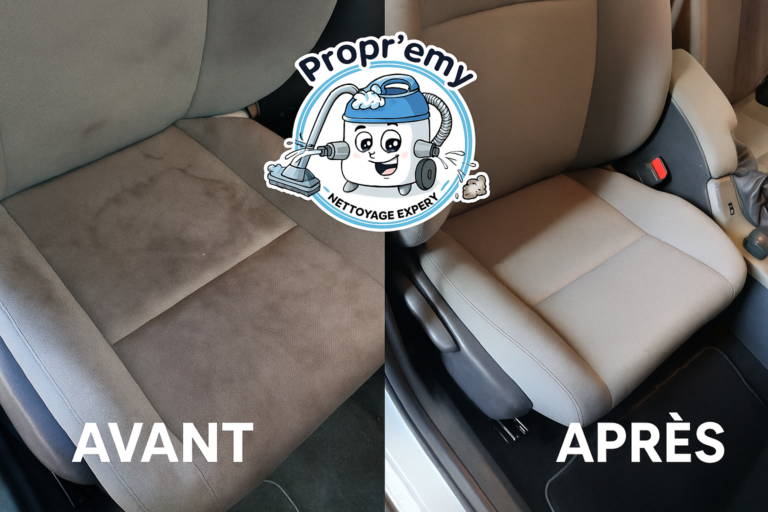 Avant après mégane siege passagé